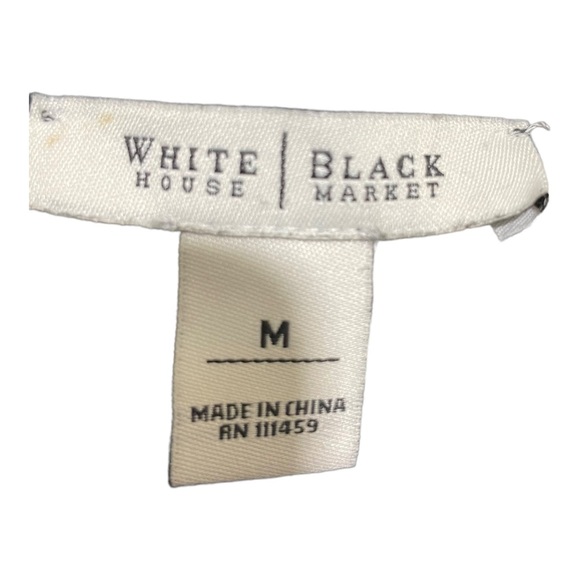 White House black market zipper front tunic sweater size medium. Knit - Picture 11 of 12